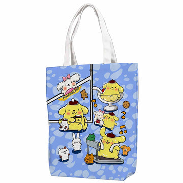 Pompompurin Sanrio Canvas Bag with Shoulder Strap