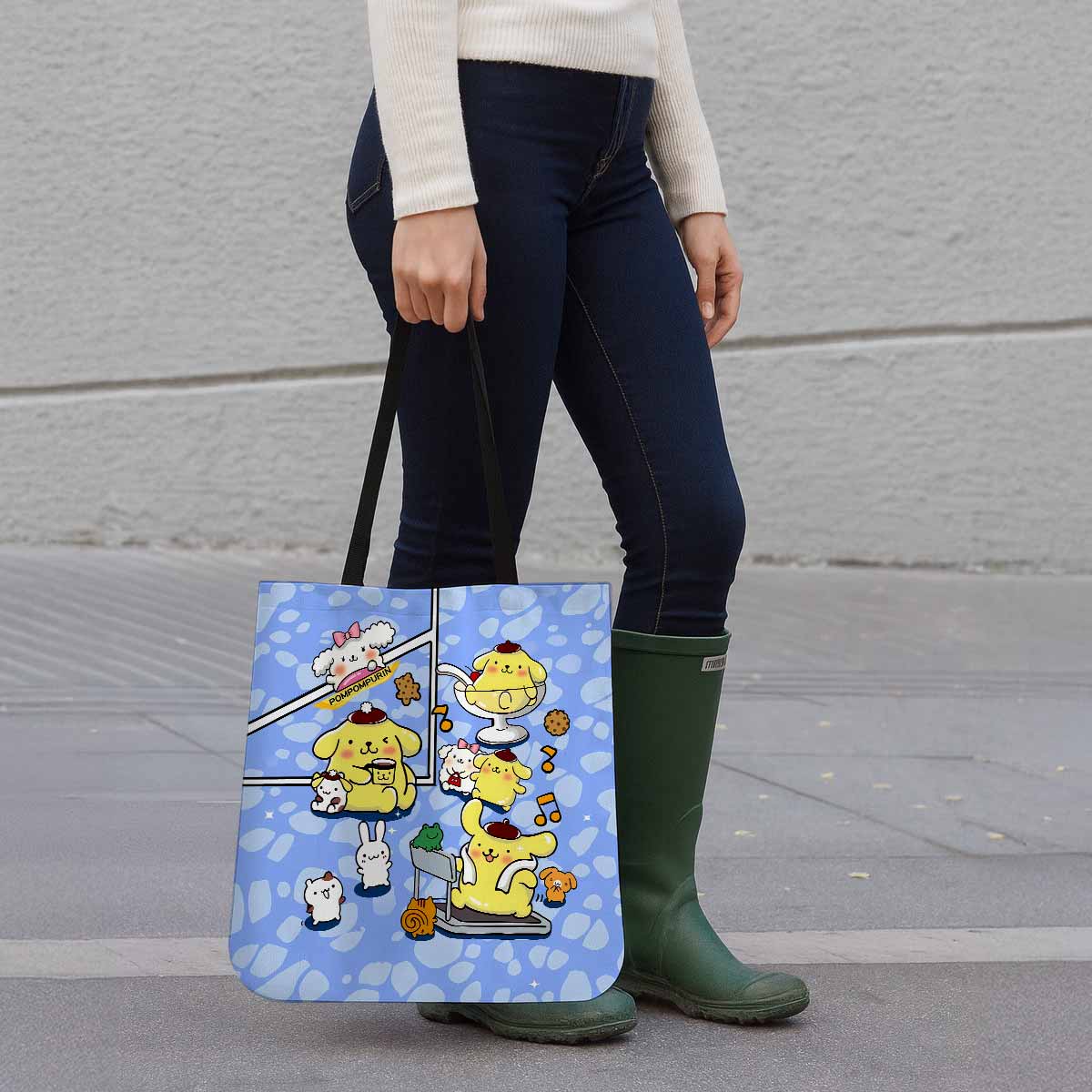 Pompompurin Sanrio Canvas Tote Bag