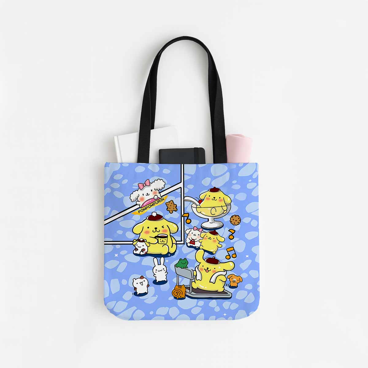 Pompompurin Sanrio Canvas Tote Bag