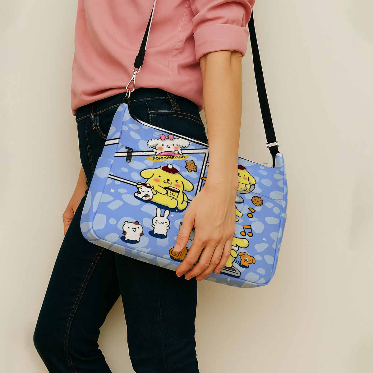 Pompompurin Sanrio Messenger Bag