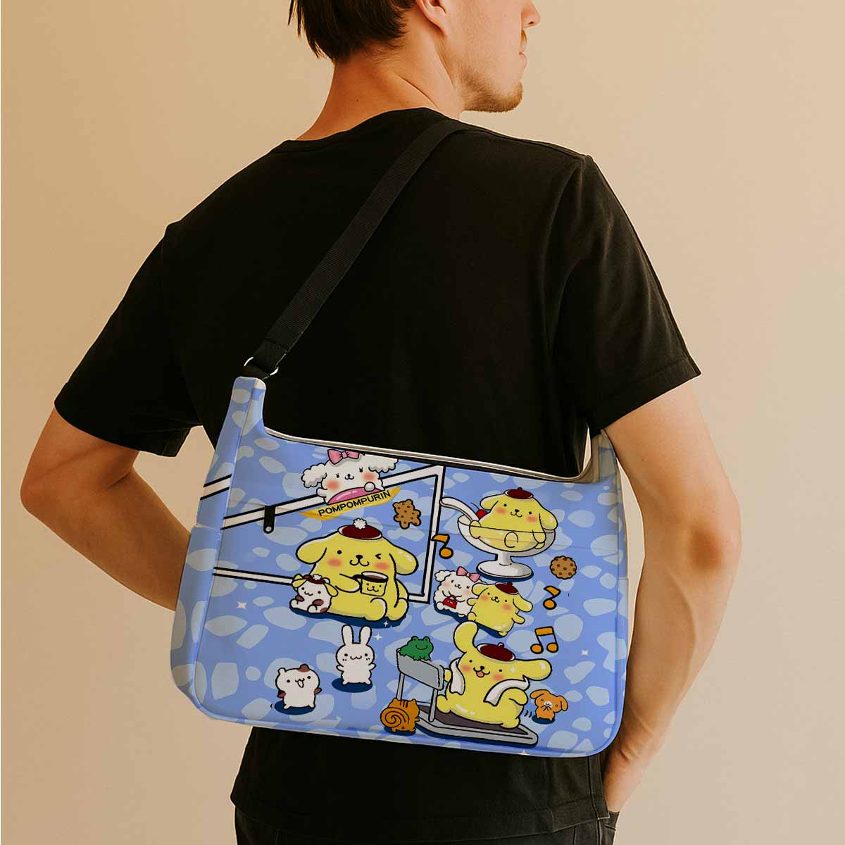 Pompompurin Sanrio Messenger Bag