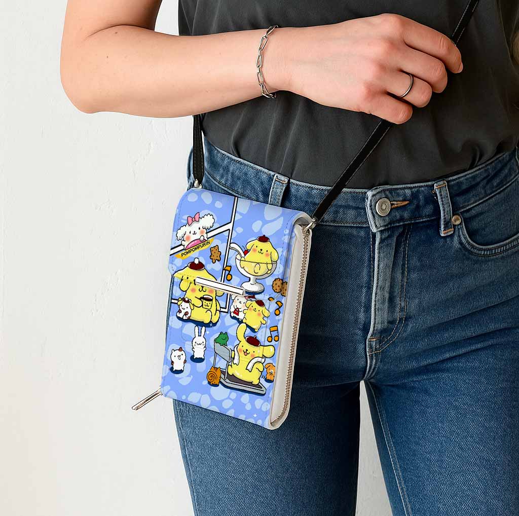 Pompompurin Sanrio Mobile Phone Chest Bag