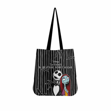 Sally & Jack Skellington Canvas Tote Bag
