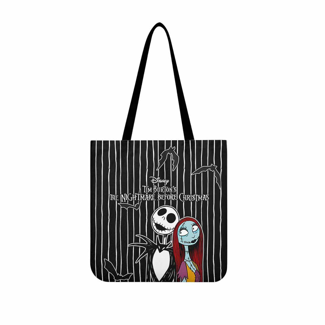 Sally & Jack Skellington Canvas Tote Bag