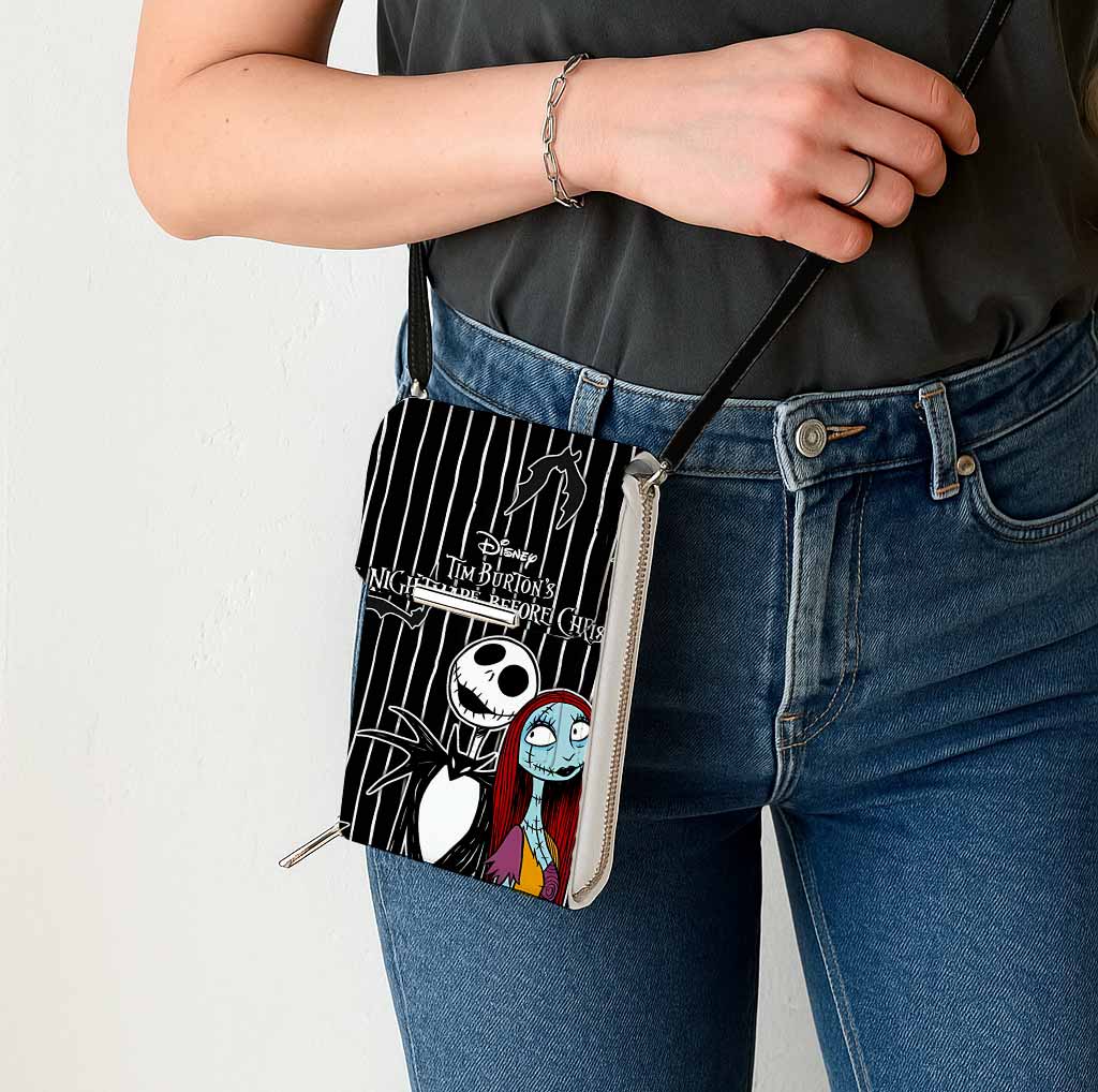 Sally & Jack Skellington Mobile Phone Chest Bag
