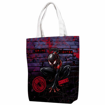 Spider-Man Canvas Bag with Shoulder Strap