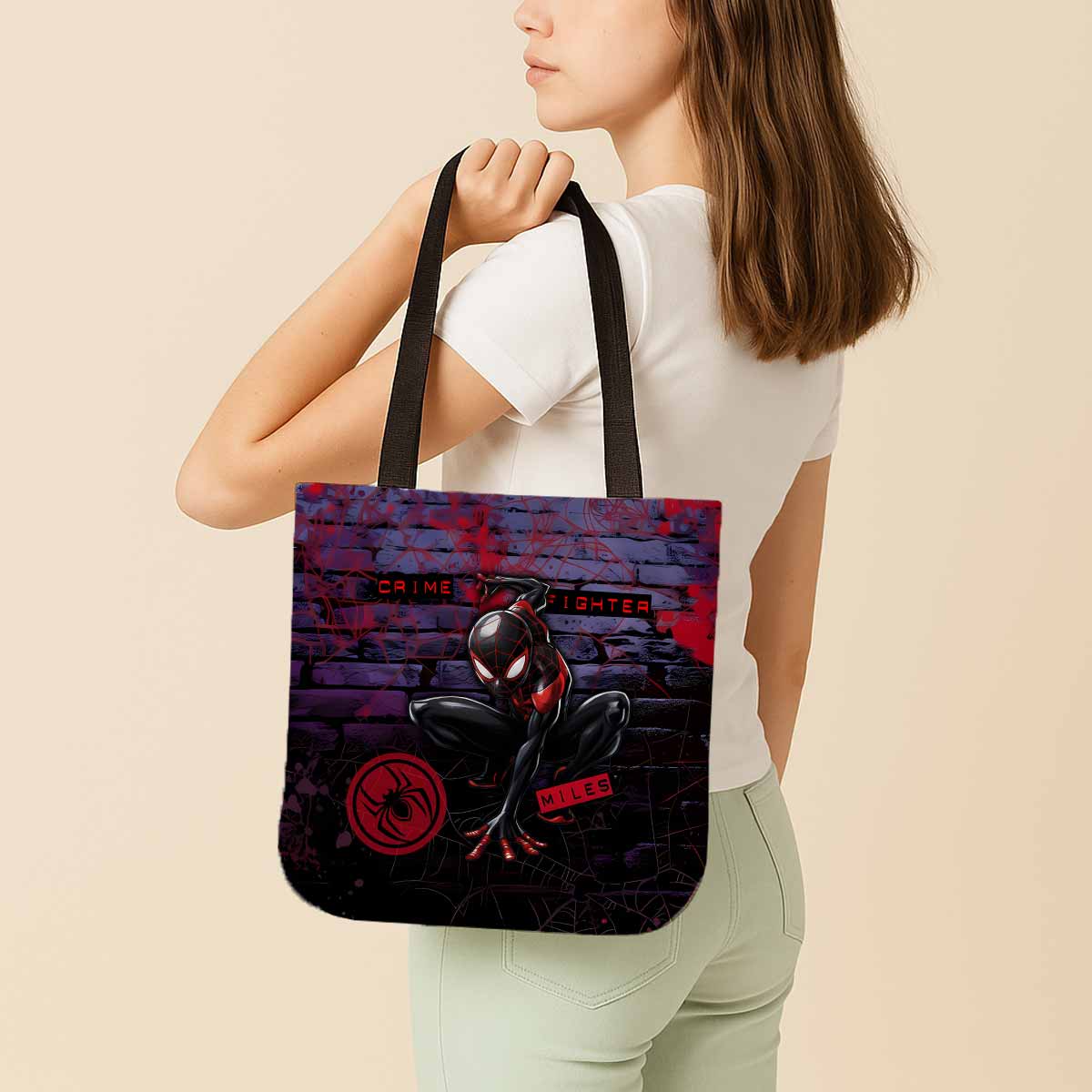 Spider-Man Canvas Tote Bag