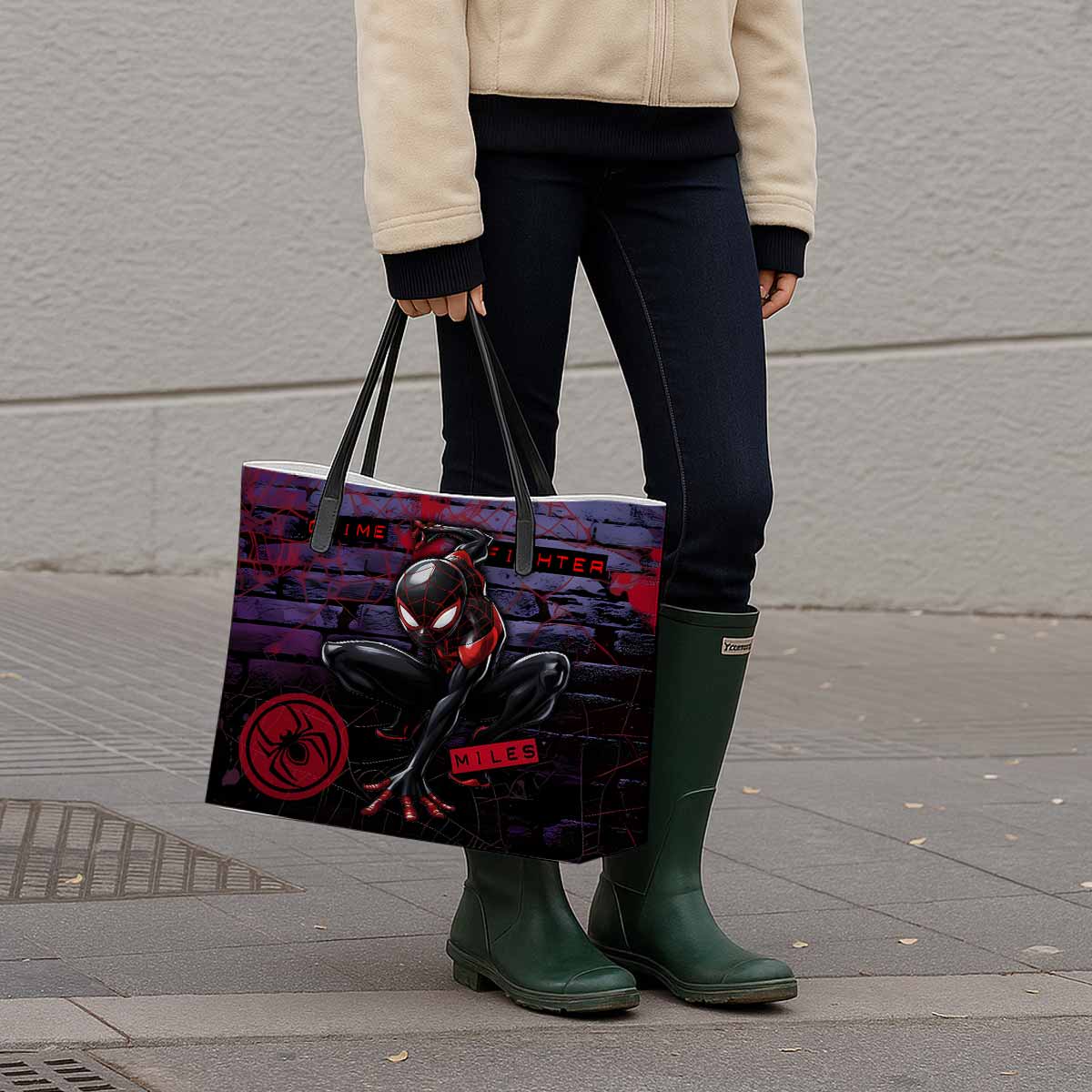 Spider-Man Hand Bag and Mini Purse Set