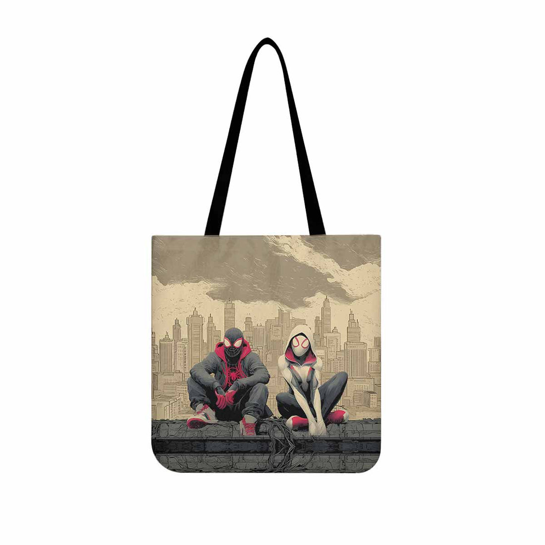 Spider-Man & Spider-Gwen Canvas Tote Bag