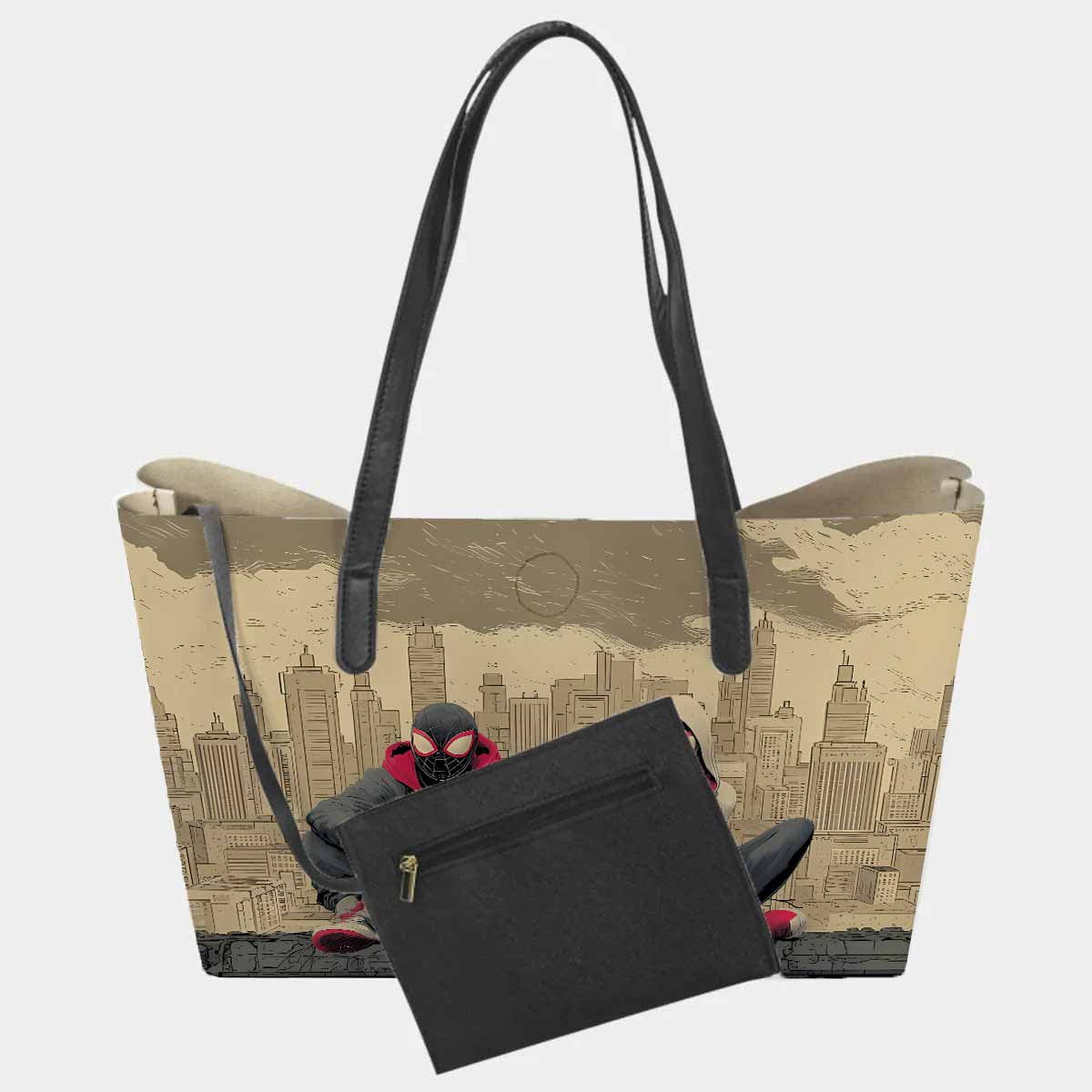 Spider-Man & Spider-Gwen Hand Bag and Mini Purse Set