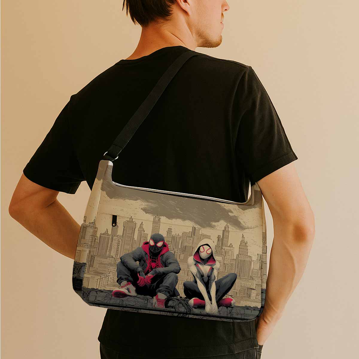 Spider-Man & Spider-Gwen Messenger Bag