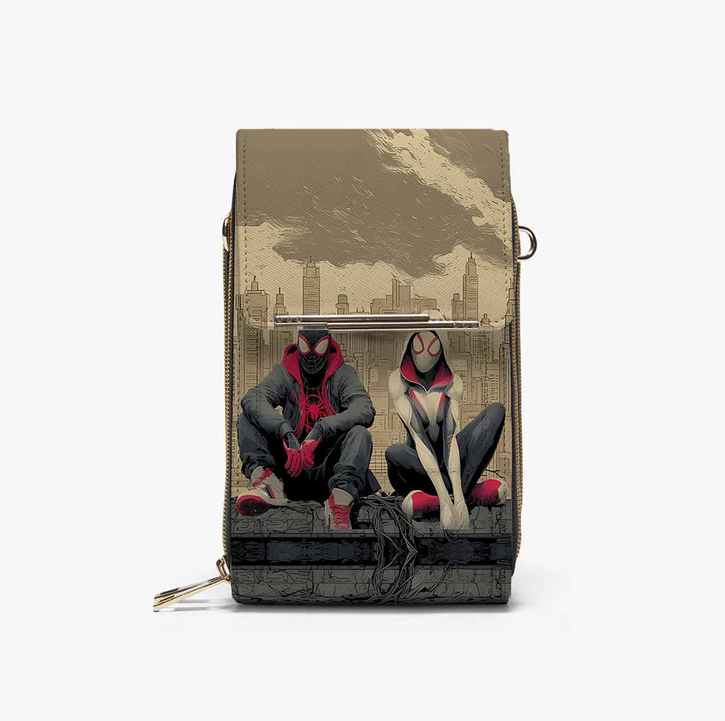 Spider-Man & Spider-Gwen Mobile Phone Chest Bag