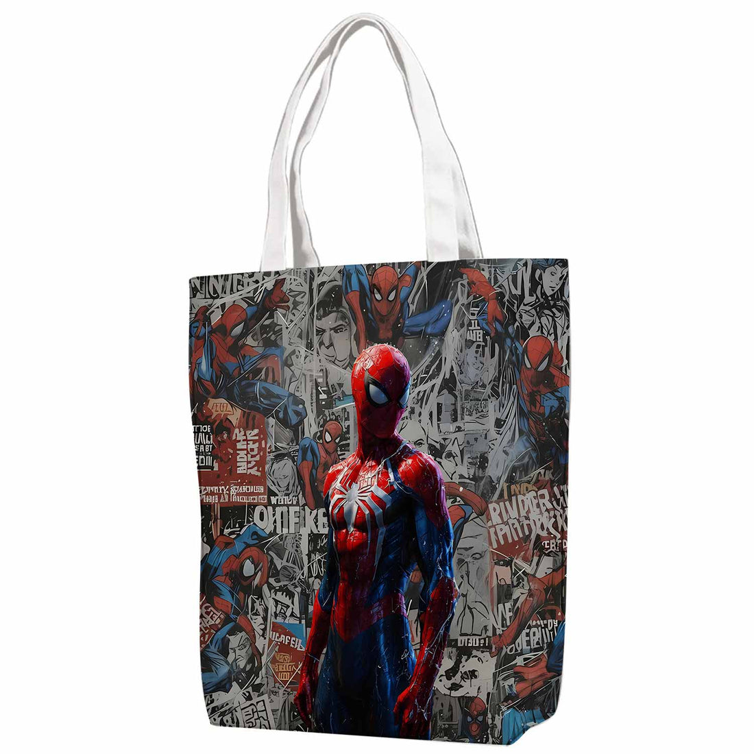 Spiderman Canvas Bag with Shoulder Strap