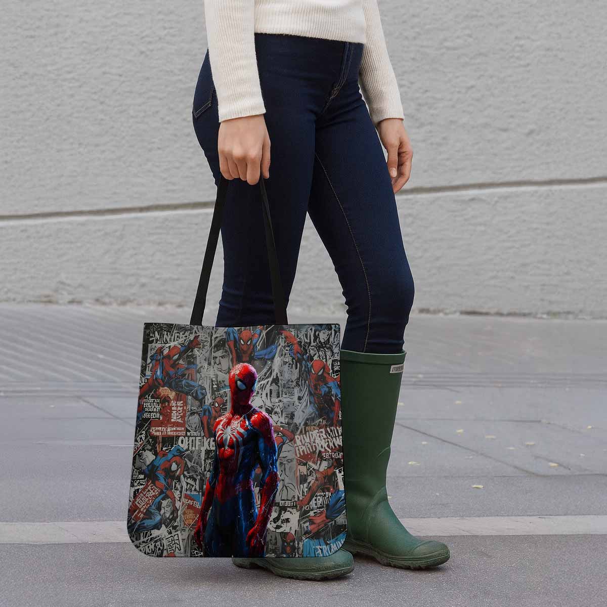 Spiderman Canvas Tote Bag