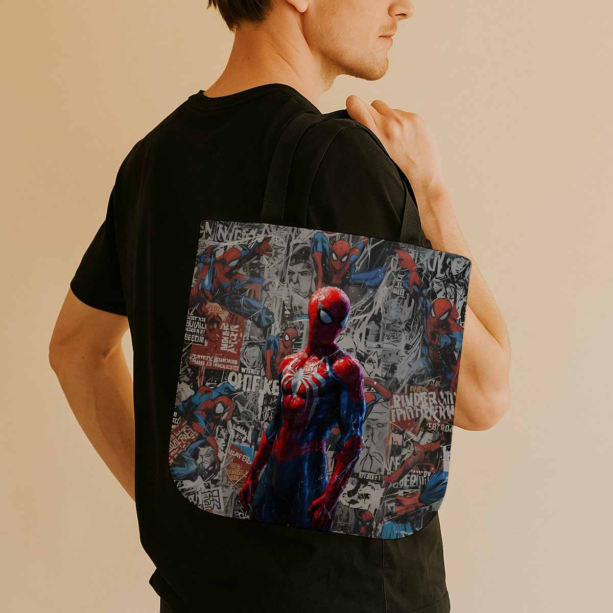 Spiderman Canvas Tote Bag