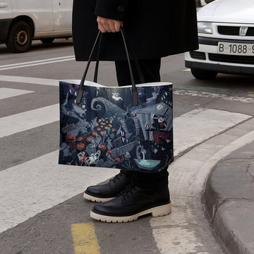 The Nightmare Before Christmas Hand Bag and Mini Purse Set - Image 4