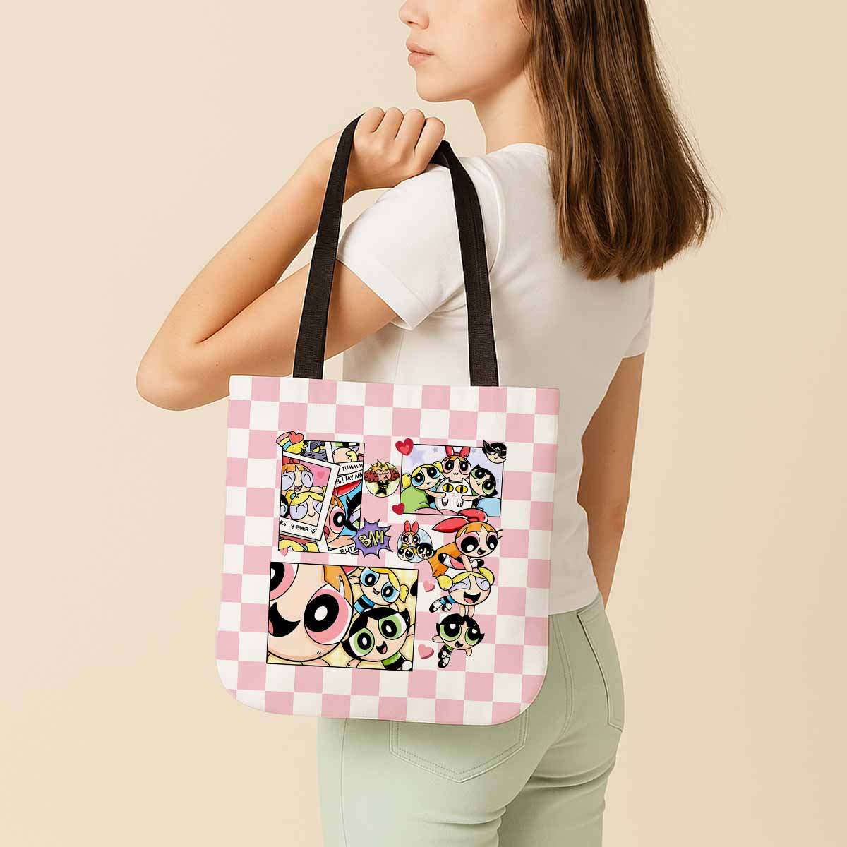 The Powerpuff Girls Canvas Tote Bag