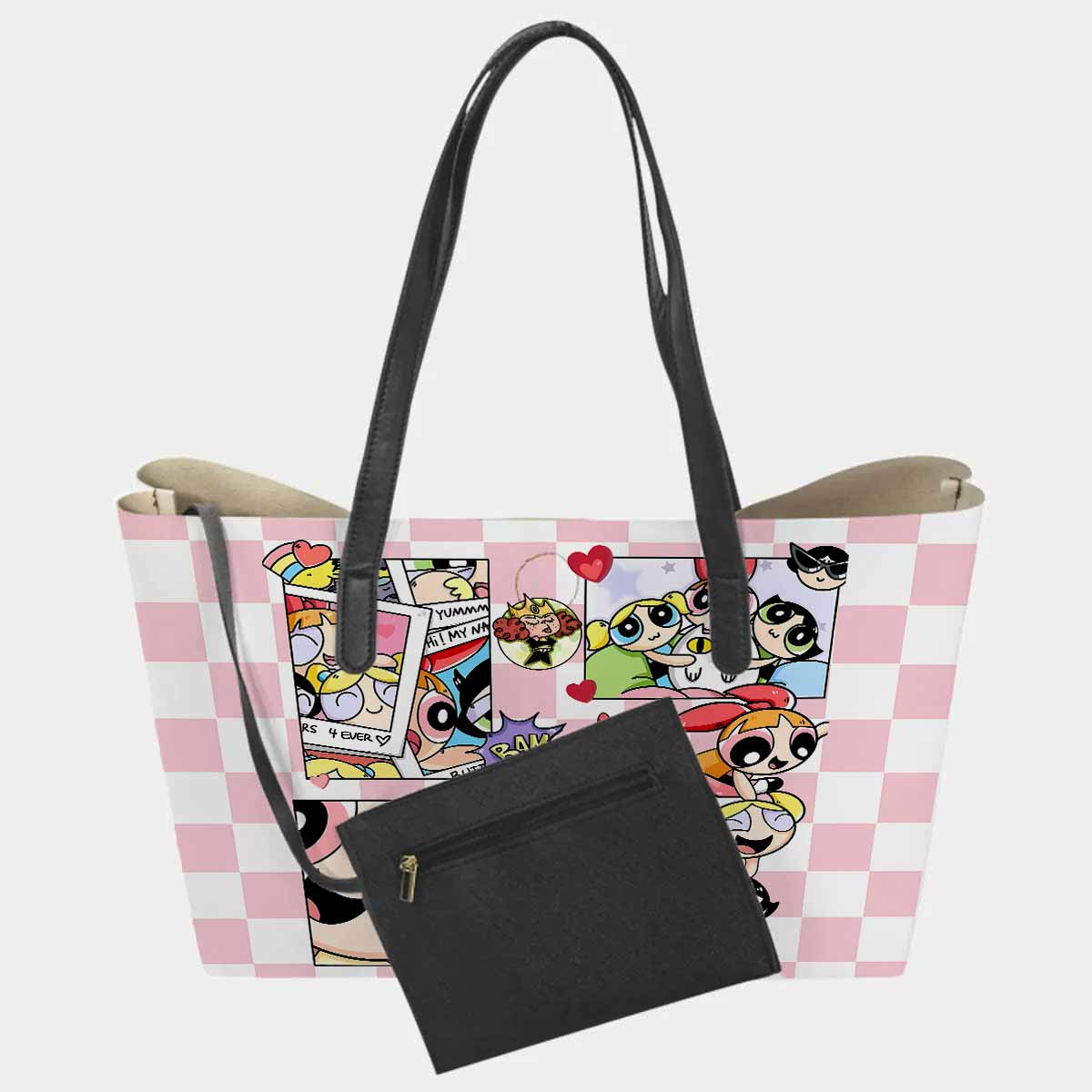 The Powerpuff Girls Hand Bag and Mini Purse Set