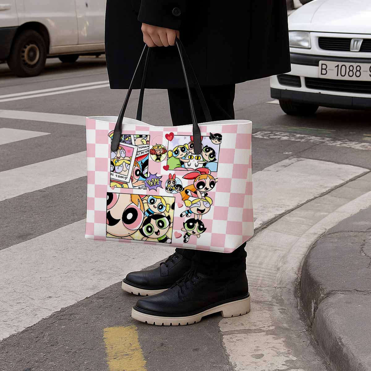 The Powerpuff Girls Hand Bag and Mini Purse Set